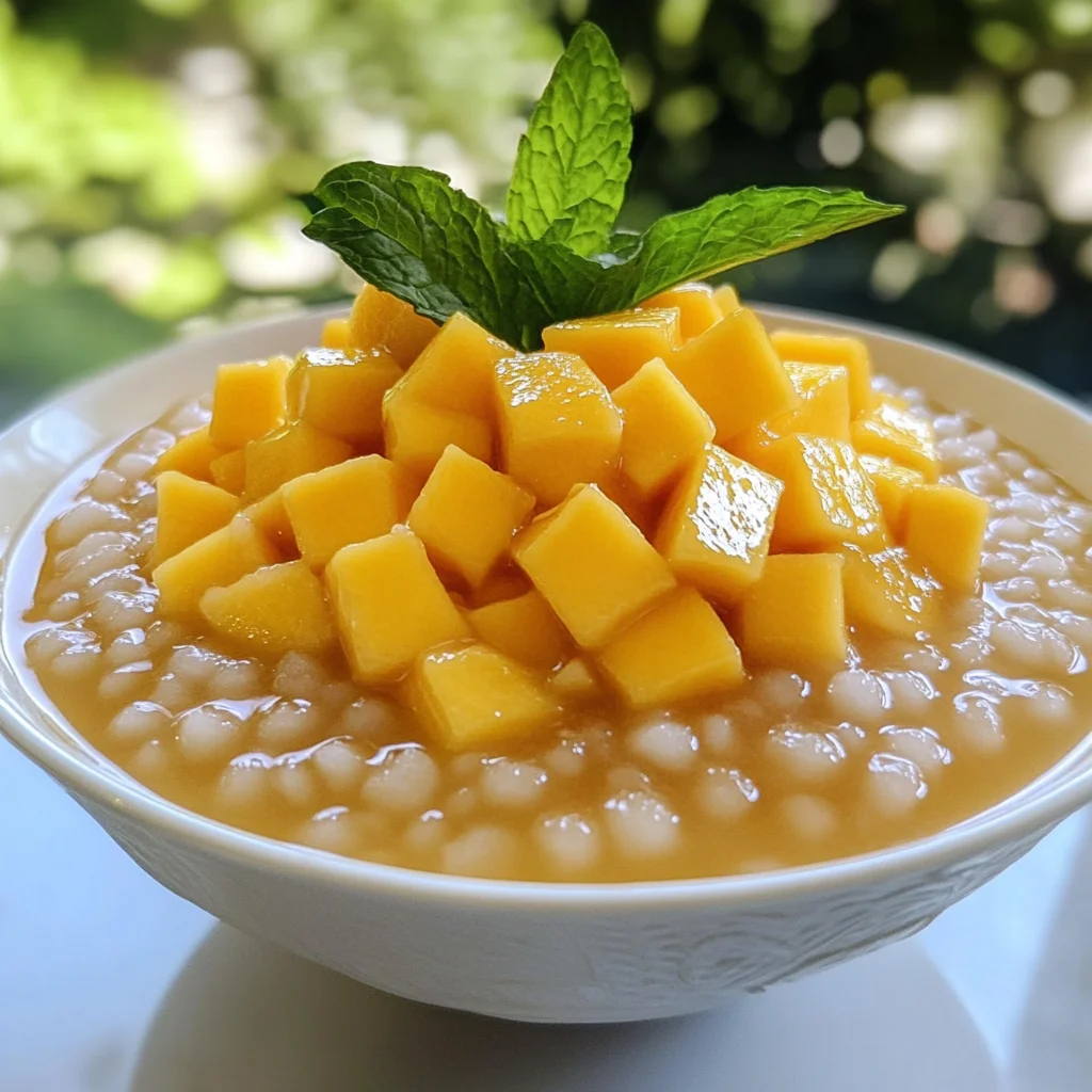 Mango Tapioca Delight
