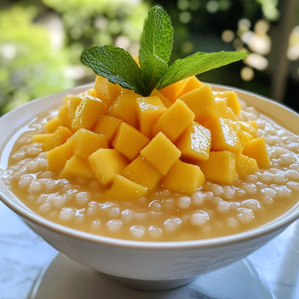 Mango Tapioca Delight