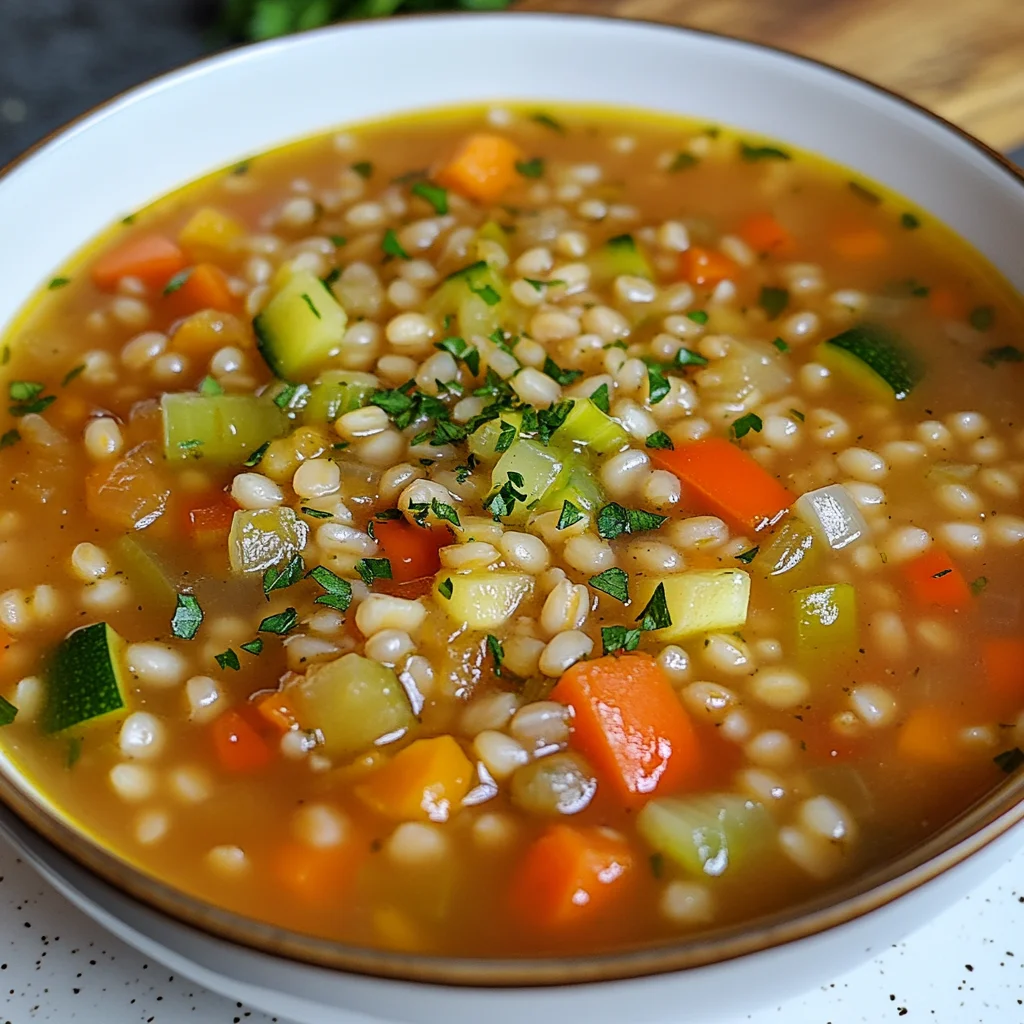 Vegetable Barley Soup