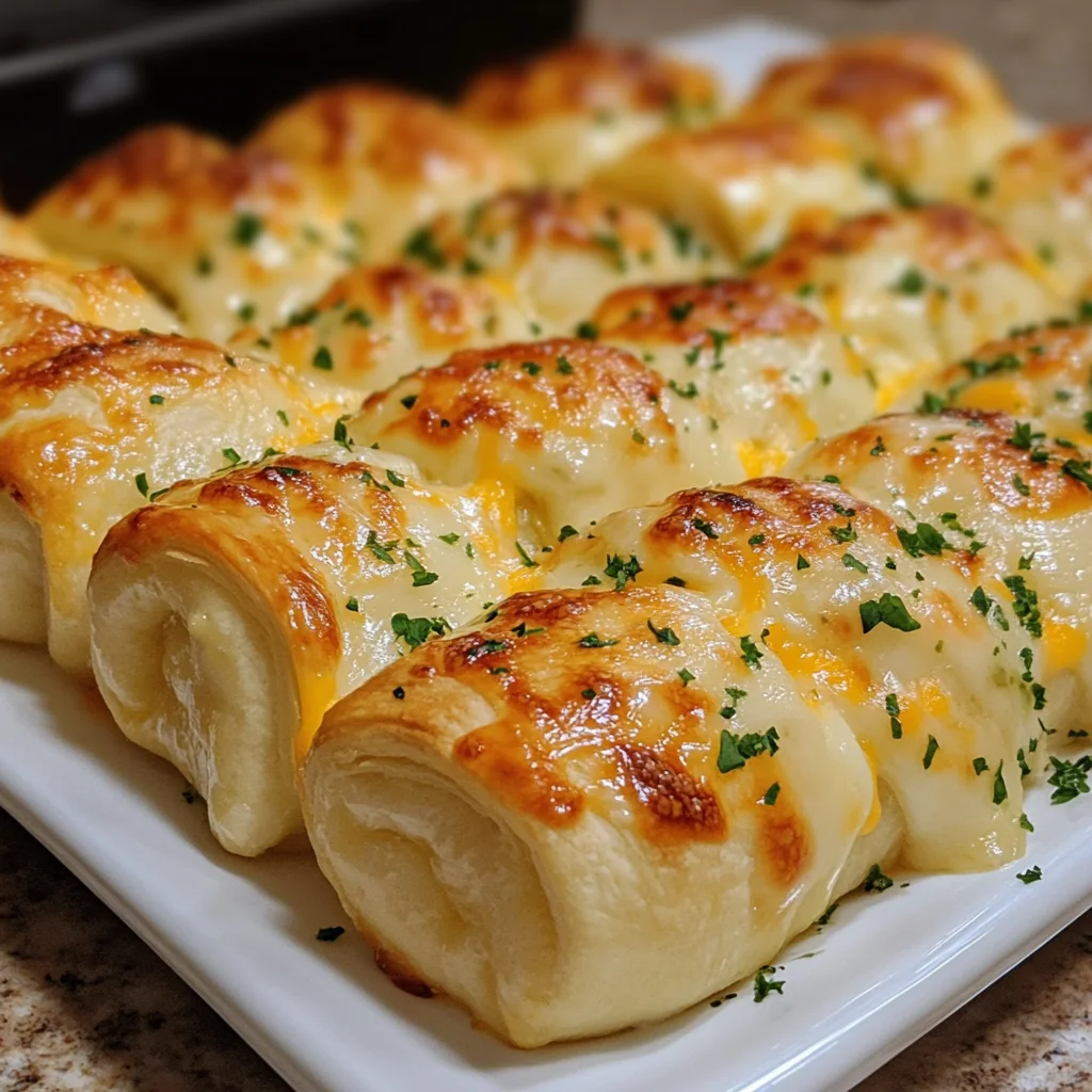 Cheesy Garlic Butter Rollups