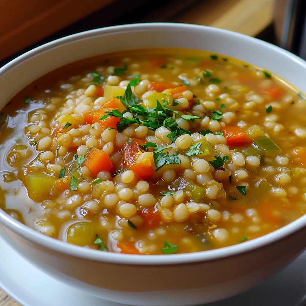 Vegetable Barley Soup