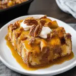 Pumpkin Pecan Bread Pudding