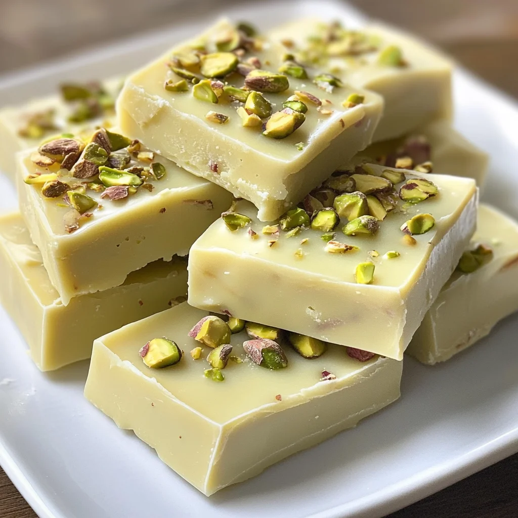 Easy Pistachio Fudge Recipe