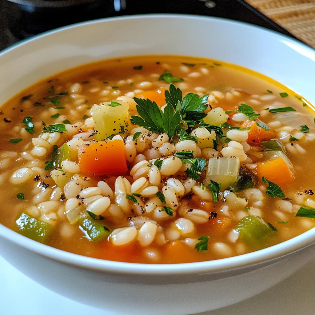 Vegetable Barley Soup