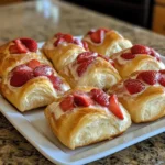 Strawberry Cheesecake Buns