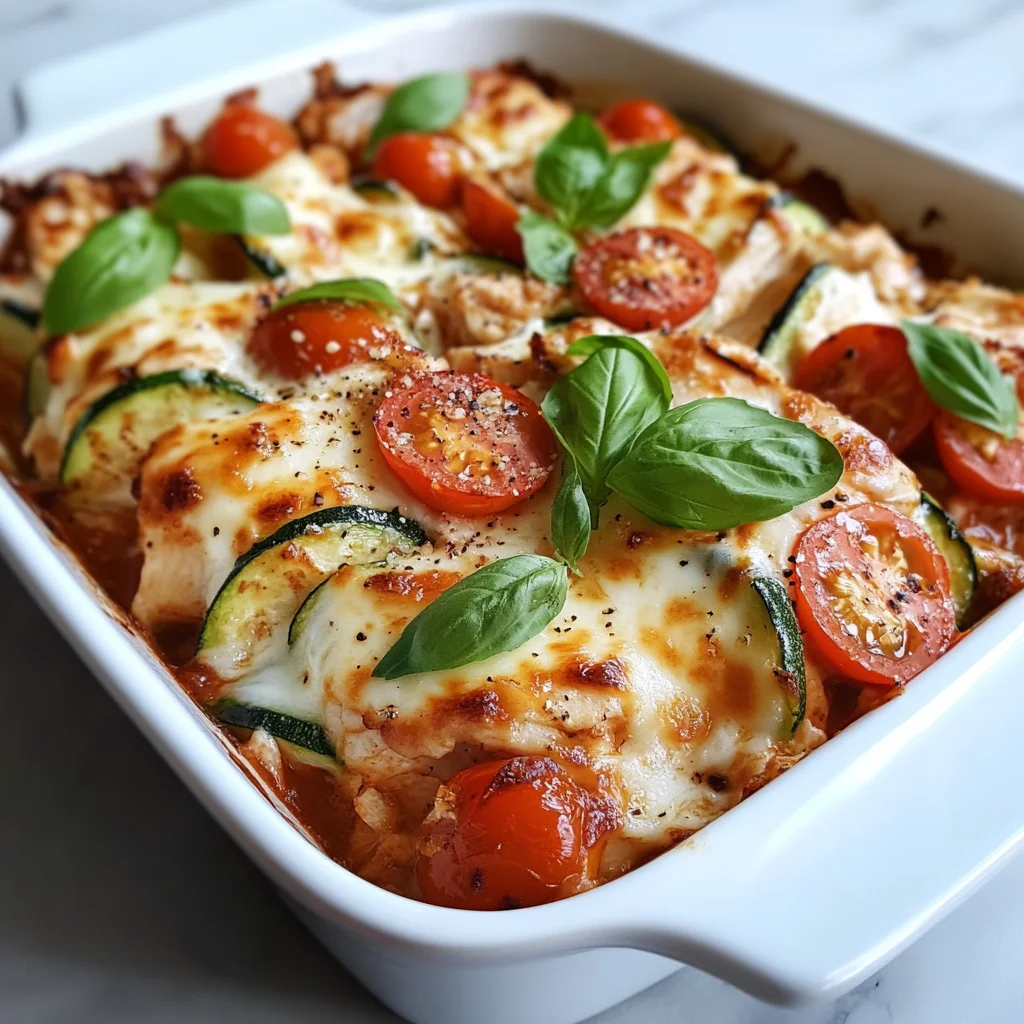 Chicken Zucchini Bake