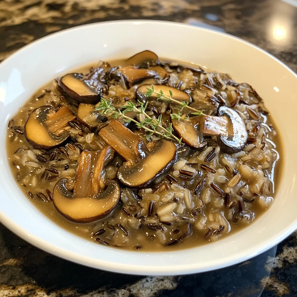 Creamy Wild Rice and Mushroom Soup: A Cozy Delight!
