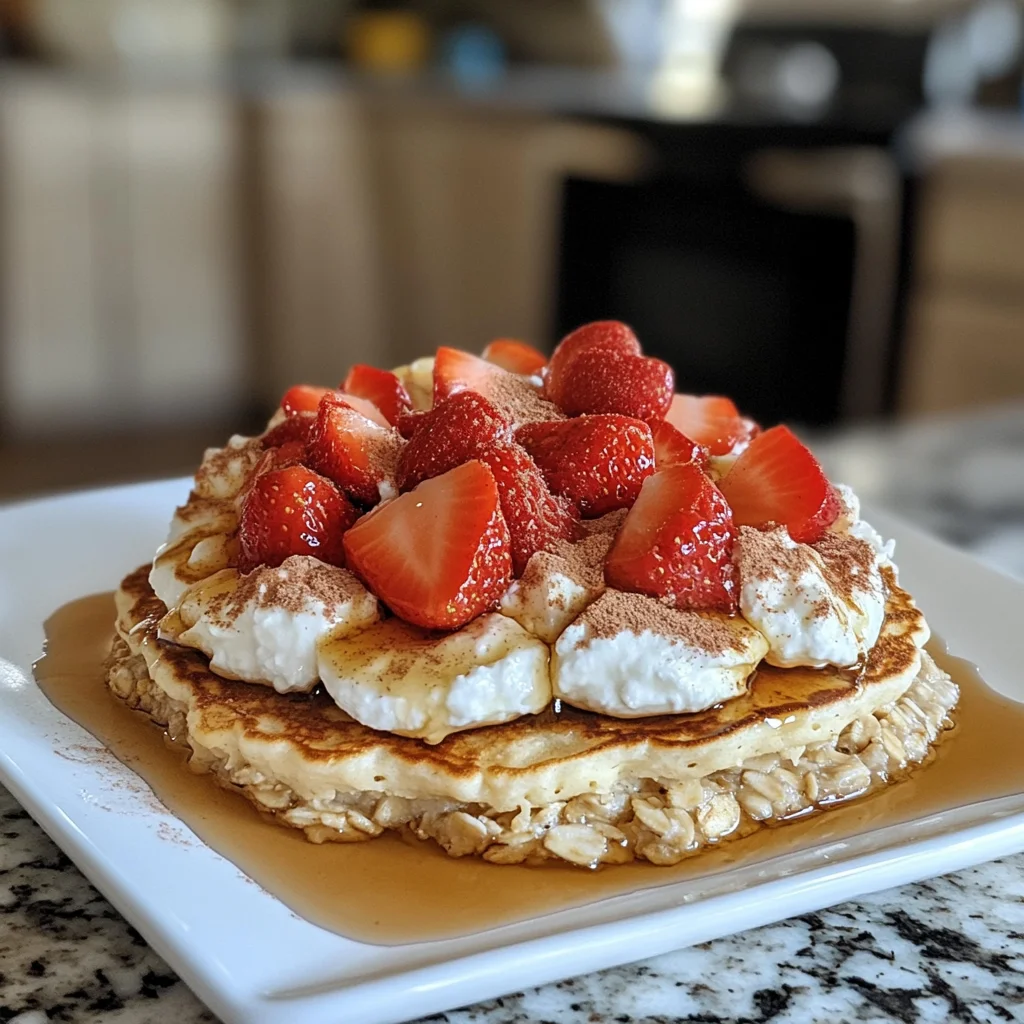 Flourless Cottage Cheese Pancakes