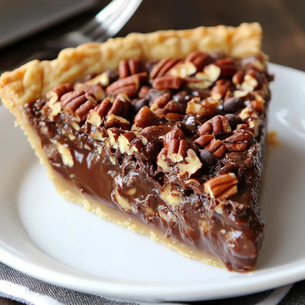 Texas Chocolate Pecan Pie