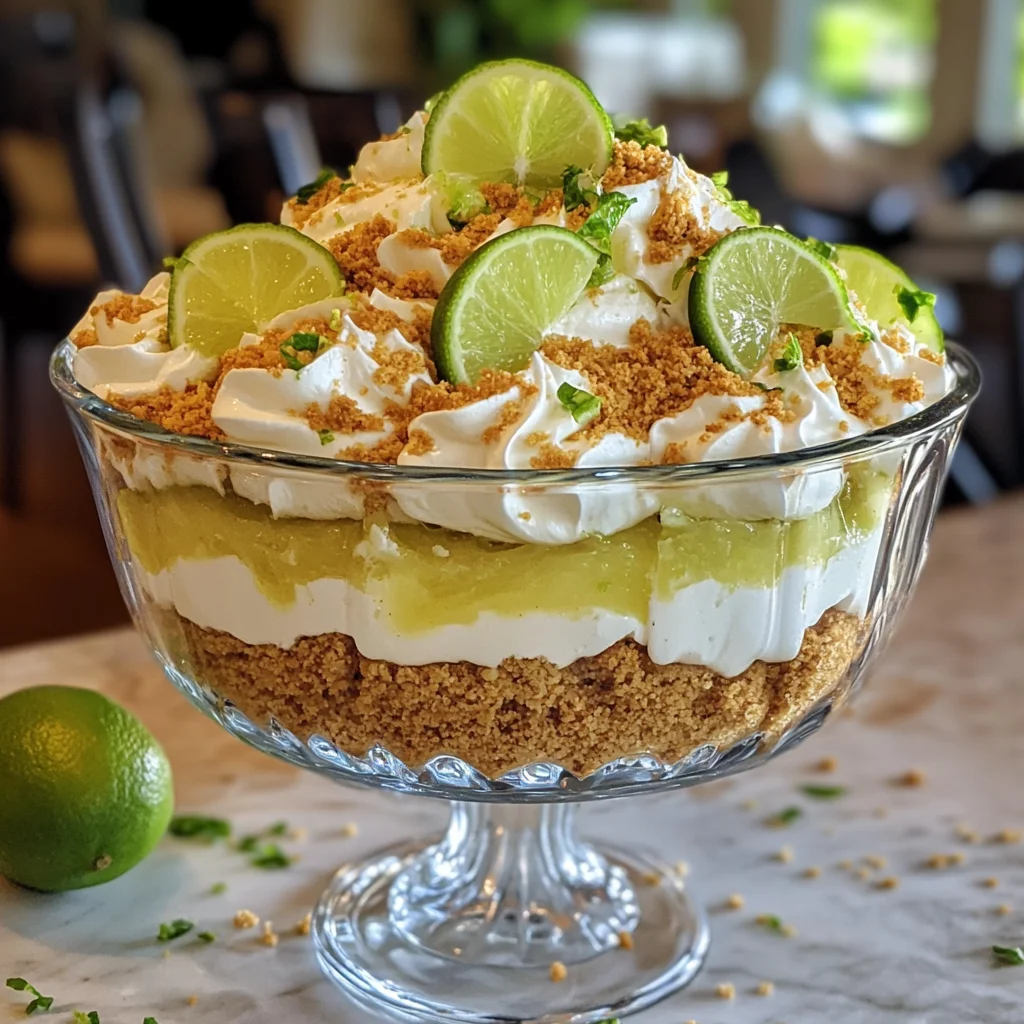 Key Lime Pie Trifle
