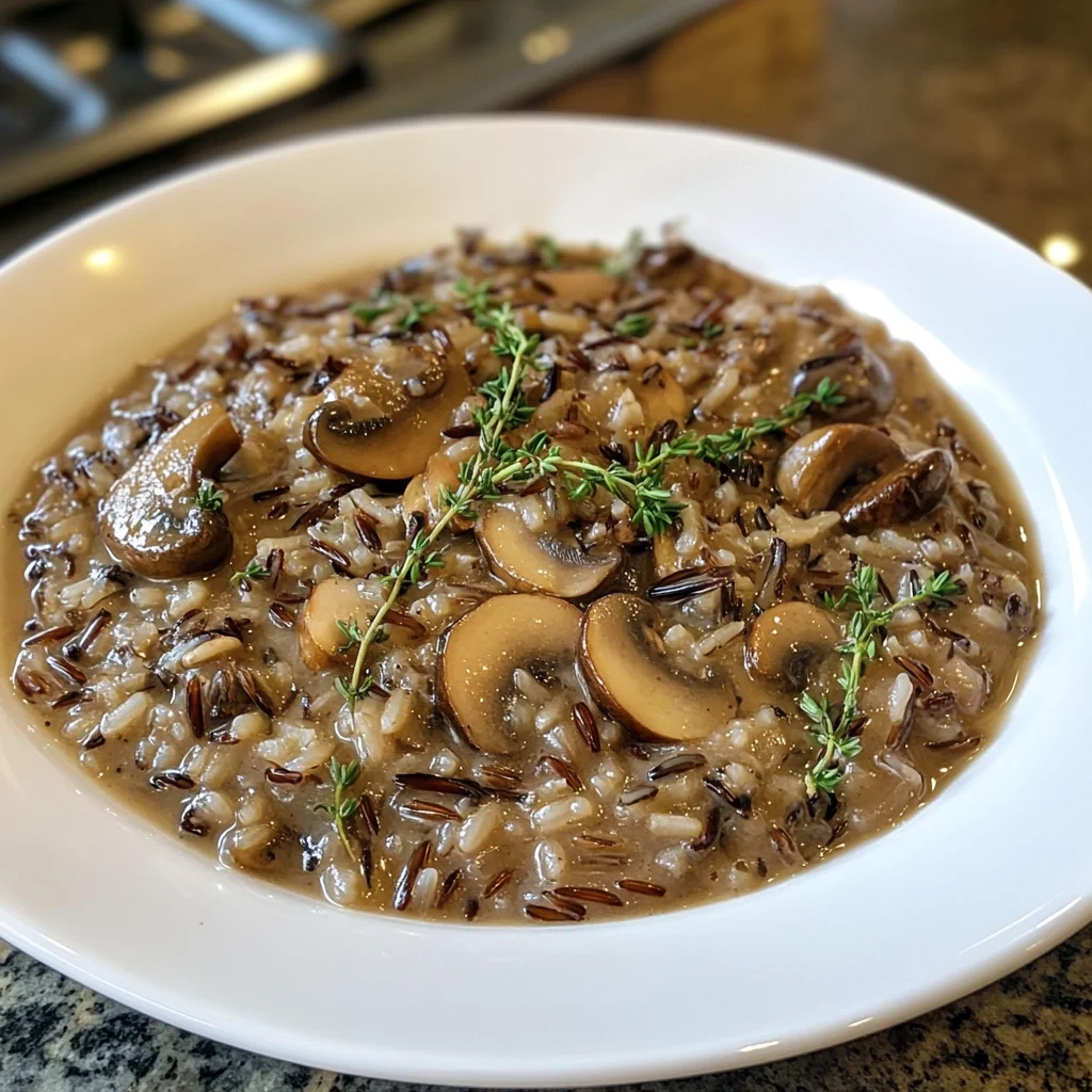 Creamy Wild Rice and Mushroom Soup: A Cozy Delight!