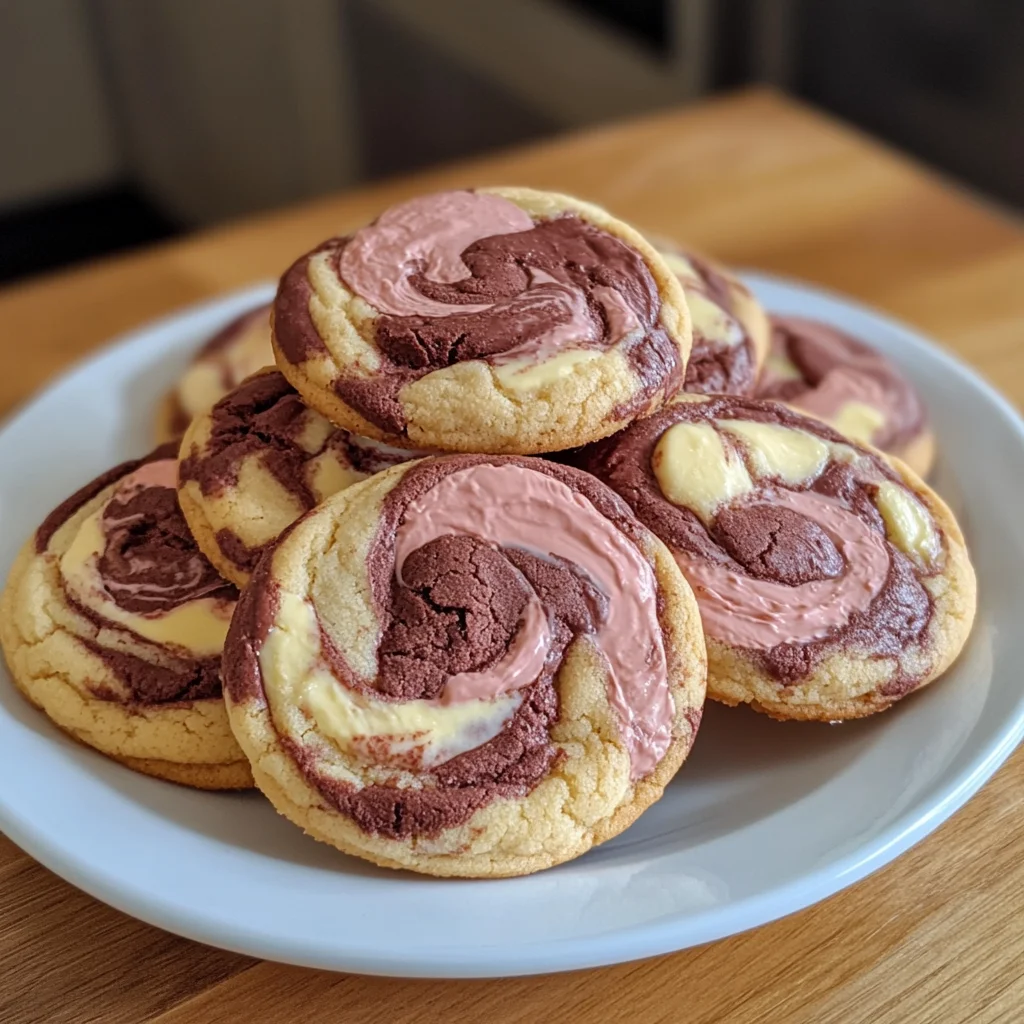 Neapolitan Swirl Cookies