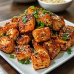 Crispy Bang Bang Salmon Bites
