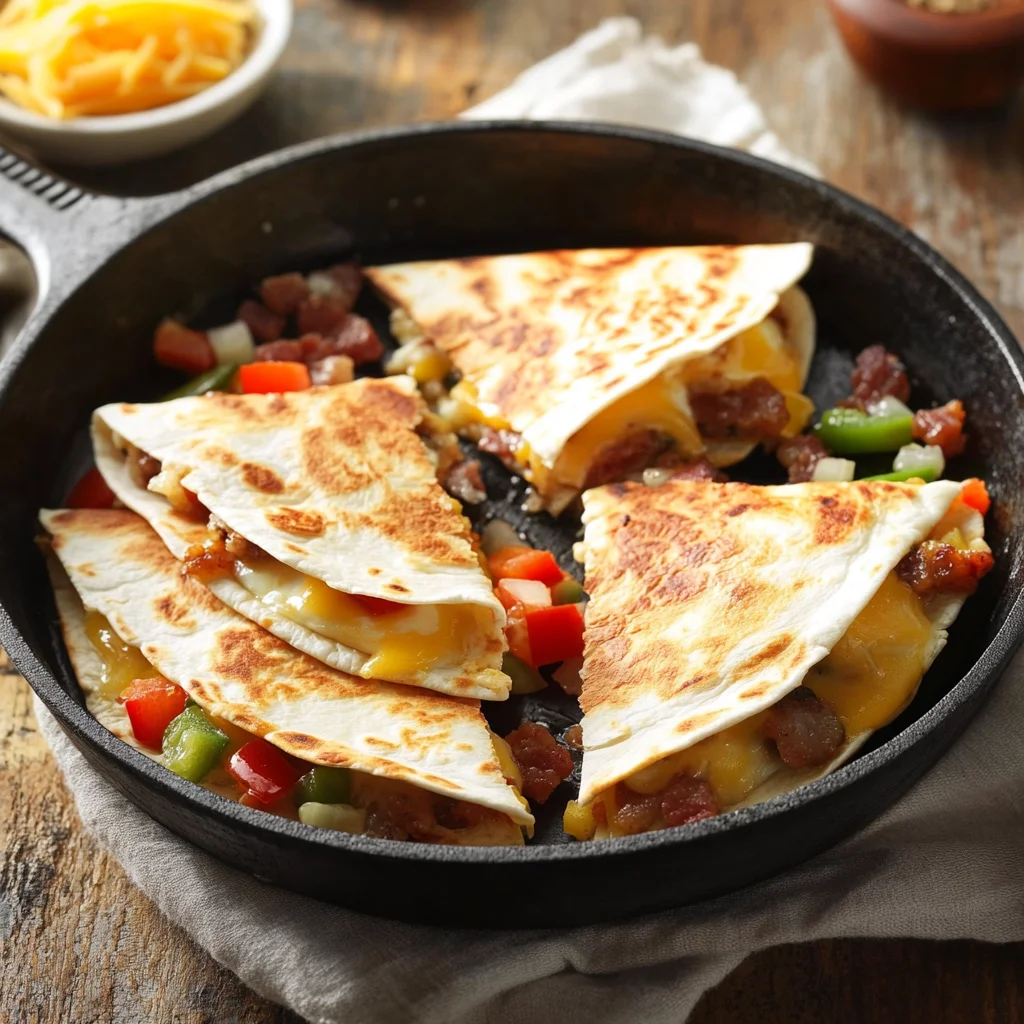 Breakfast Quesadillas: Cheesy, Protein-Packed & Ready in 10 Mins!