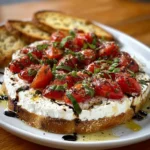 Bruschetta Cheese Tomato Basil