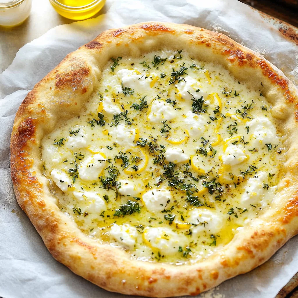 Lemon Pizza: Zesty, Cheesy & Surprisingly Delicious!