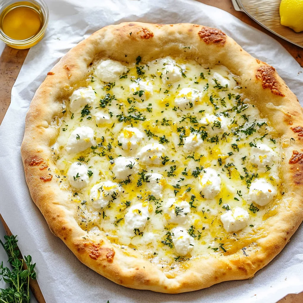 Lemon Pizza: Zesty, Cheesy & Surprisingly Delicious!