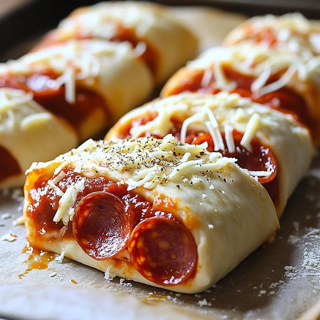 Pepperoni Pizza Rolls