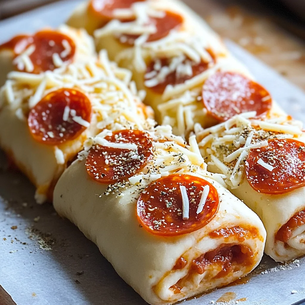 Pepperoni Pizza Rolls