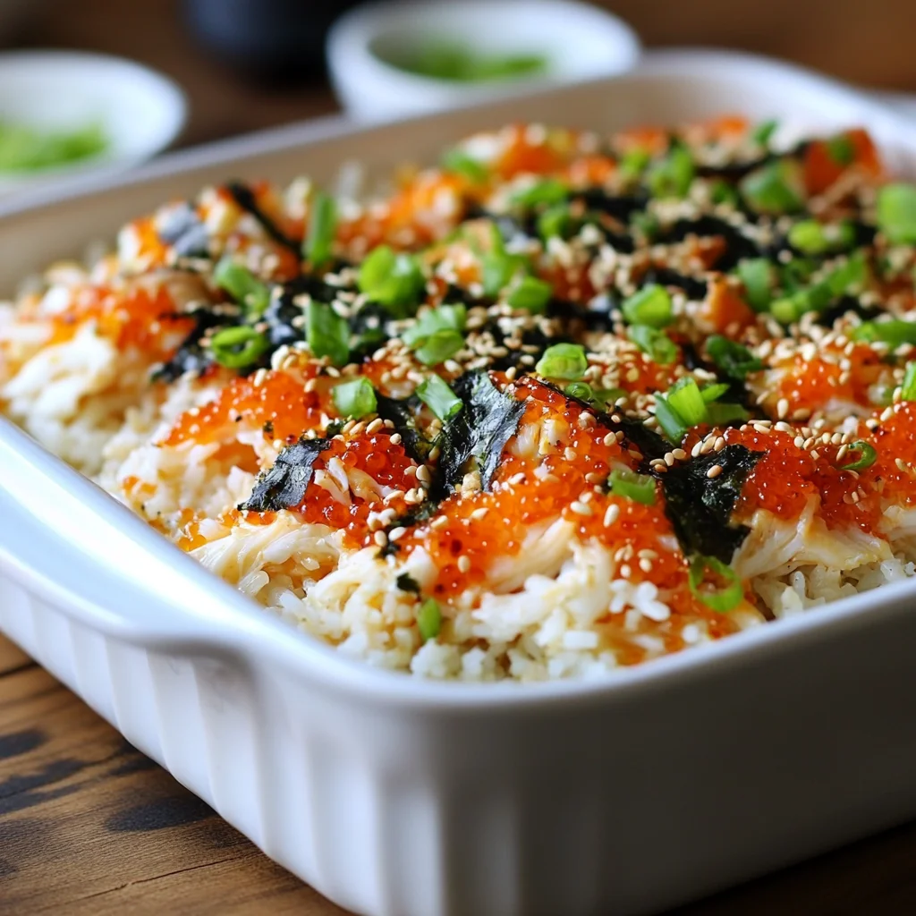 Sushi Bake: The Ultimate Crowd-Pleasing Casserole!