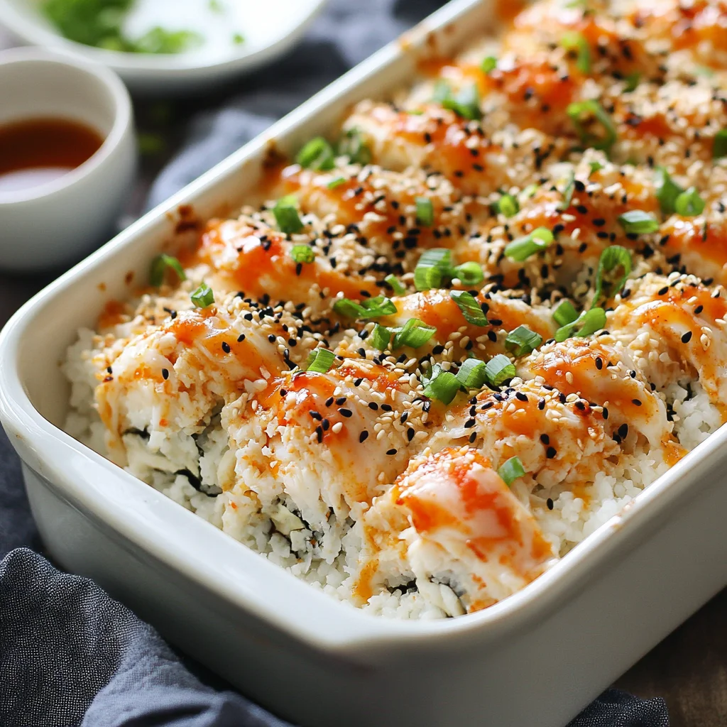 Sushi Bake: The Ultimate Crowd-Pleasing Casserole!