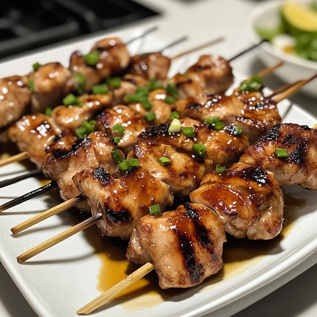 Authentic Chicken Yakitori – Japanese Grilled Skewers
