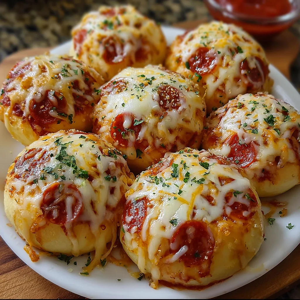 Cheesy Pepperoni Pizza Bombs – A Bite-Sized Flavor Explosion