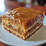 Gooey Coffee Caramel Cake