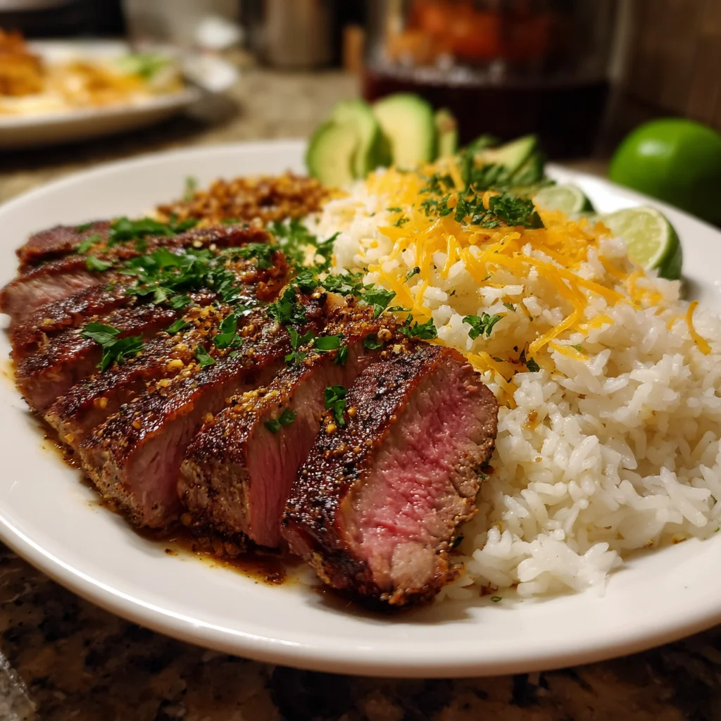 Steak & Queso Rice – A Flavorful Tex-Mex Delight!