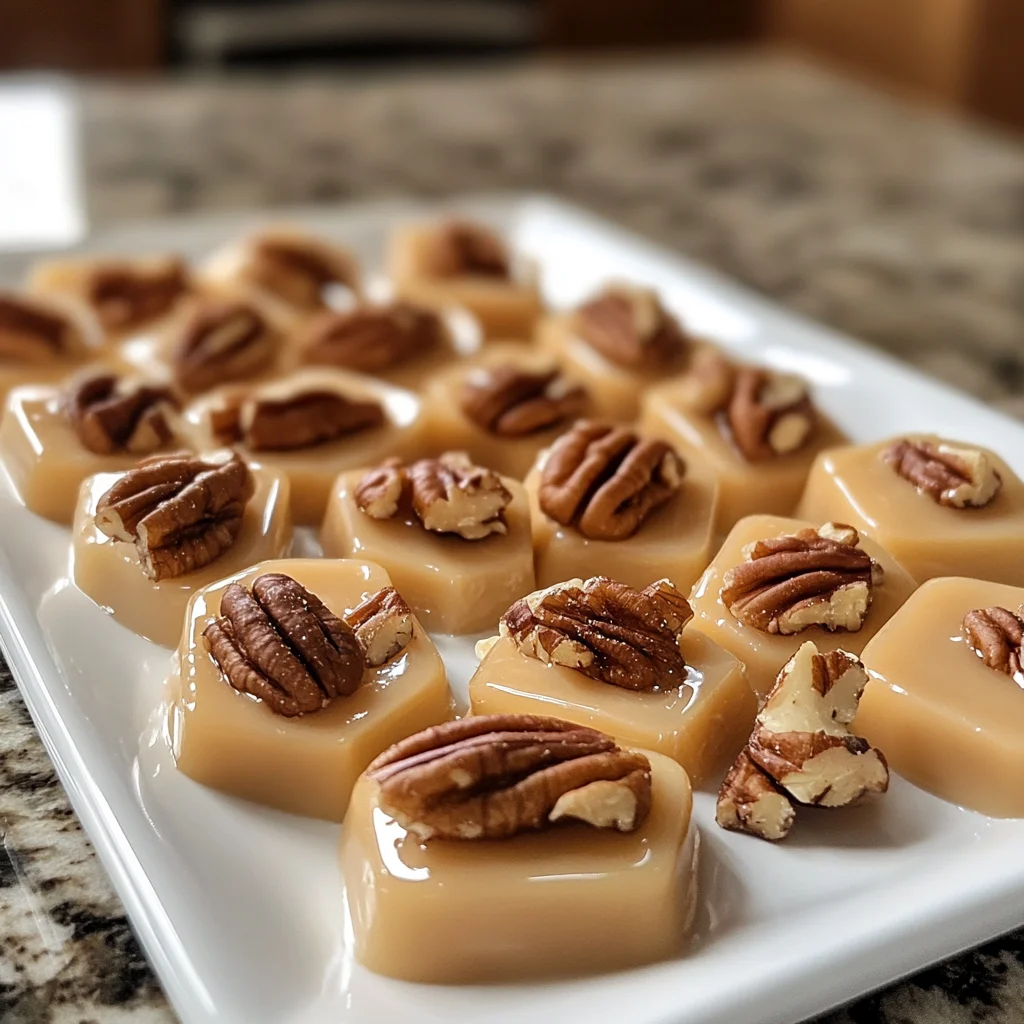 Vanilla Pecan Pralines Candy