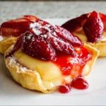 Strawberry Custard Tarts