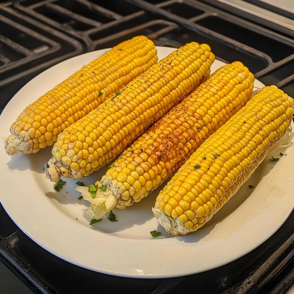Grilled Corn on the Cob with Chili Lime Butter