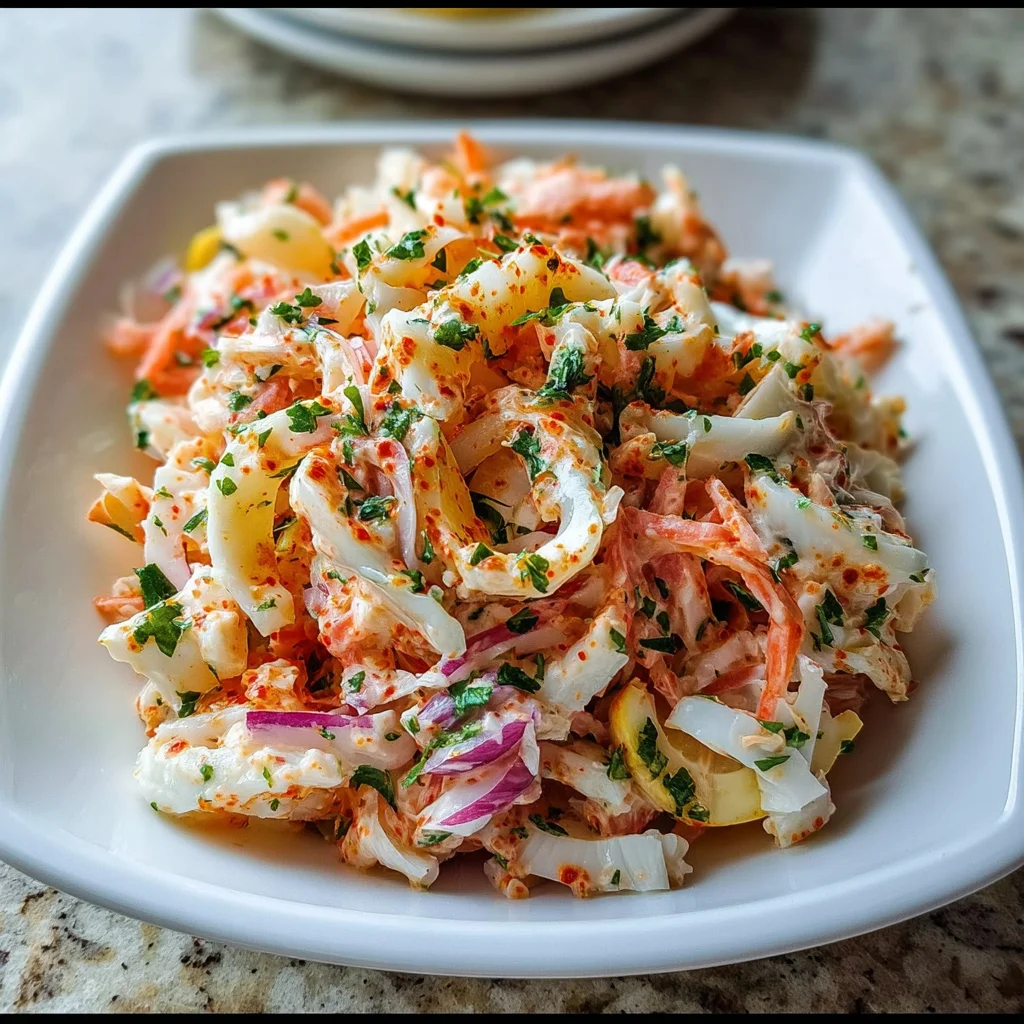 Quick and Easy Spicy Kani Salad