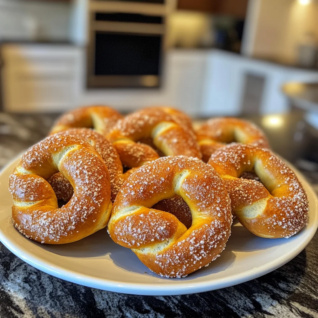 Cinnamon Sugar Soft Pretzels