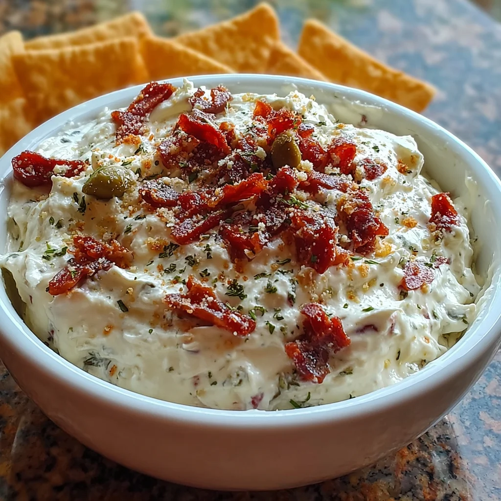 Best Easy Creamy Dirty Martini Dip