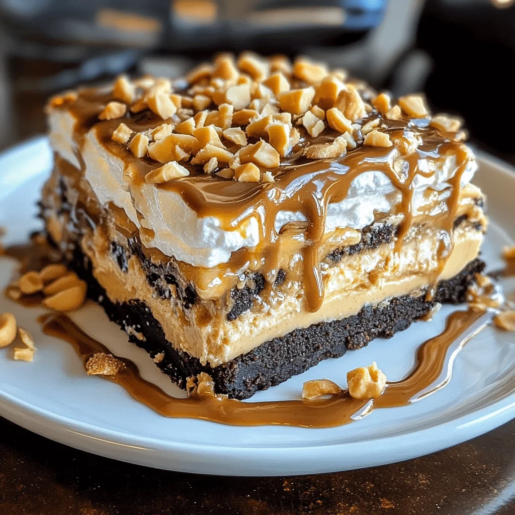 Peanut Butter Lasagna