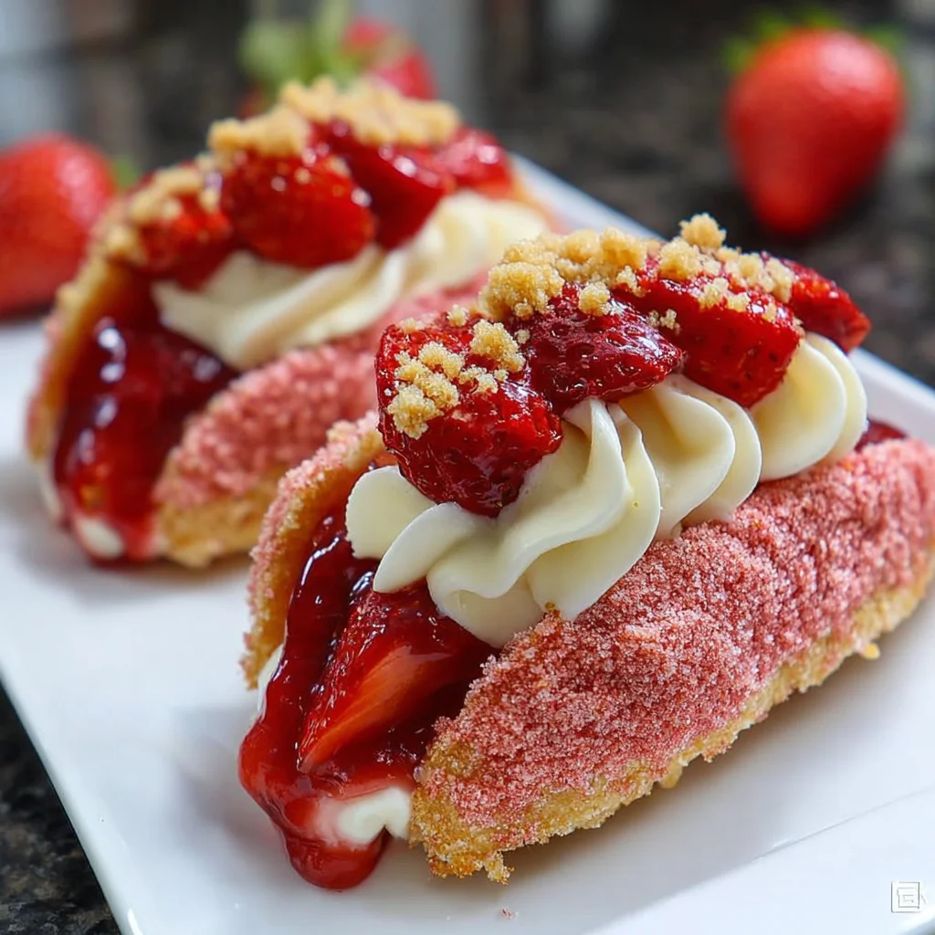 Strawberry Cookie Boats – A Sweet, Fruity Delight!