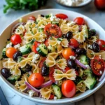 Fresh & Flavorful Bow Tie Pasta Salad Recipe – Perfect for Summer!