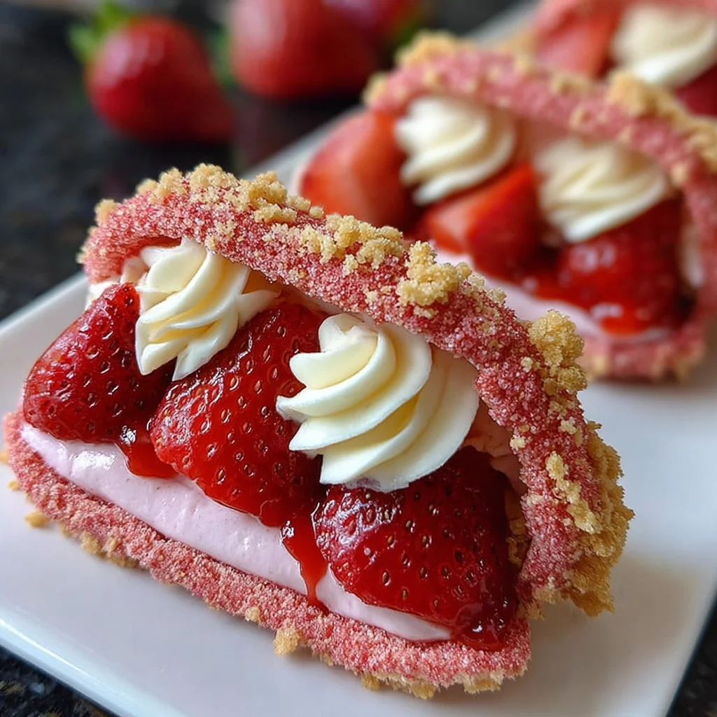 Strawberry Cookie Boats – A Sweet, Fruity Delight!