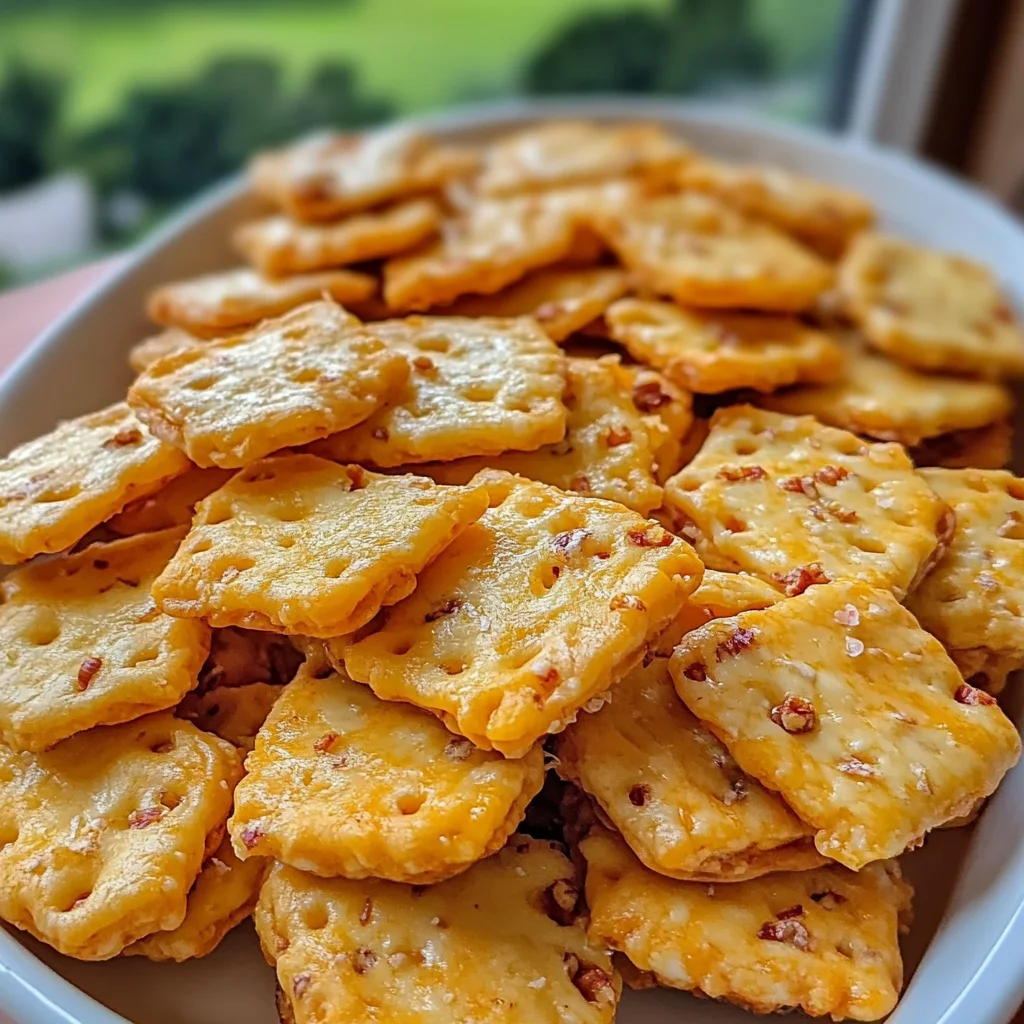 Southern Cheese Crackers Recipe