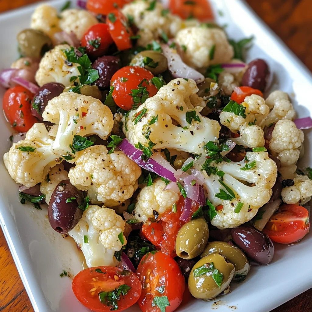 Sicilian Cauliflower Salad