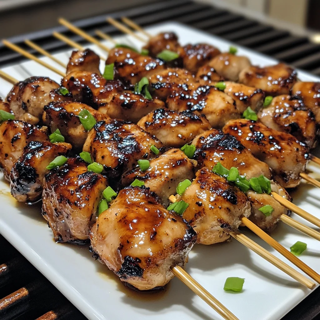 Authentic Chicken Yakitori – Japanese Grilled Skewers