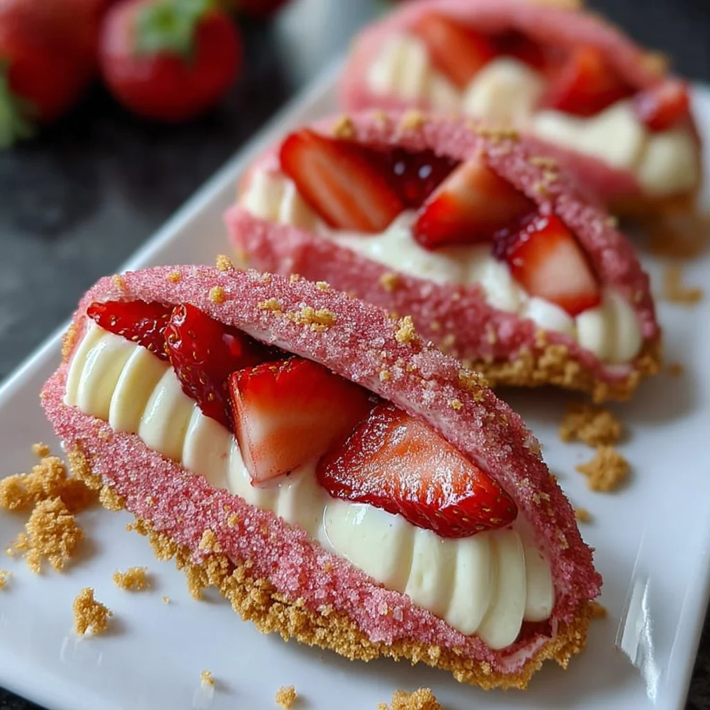 Strawberry Cookie Boats – A Sweet, Fruity Delight!