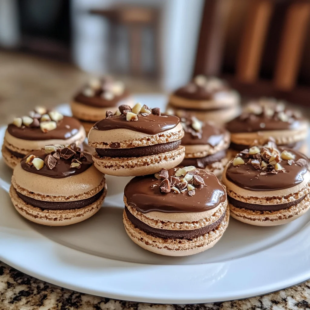 Nutella Macarons: Crisp, Chewy & Irresistibly Chocolatey!