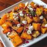 Roasted Butternut Squash with Goat Cheese