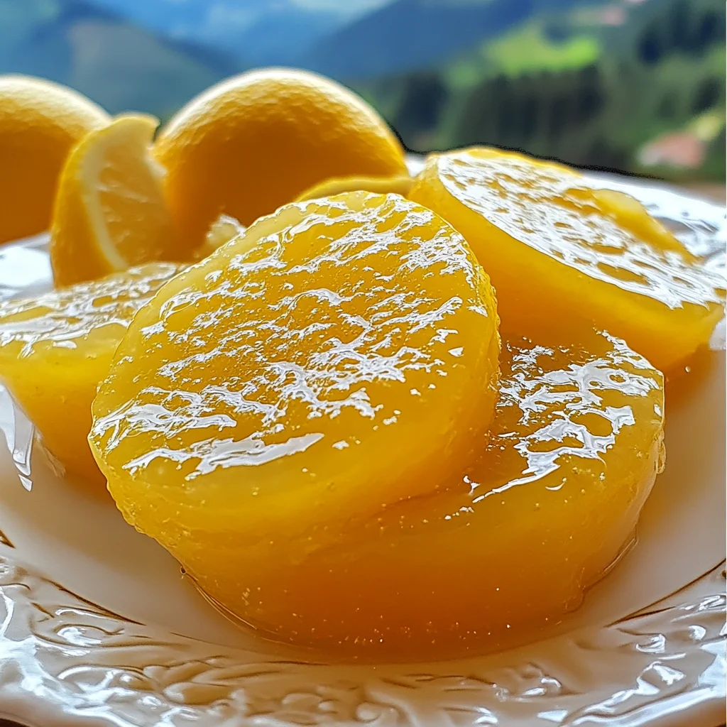 Italian Lemon Jam