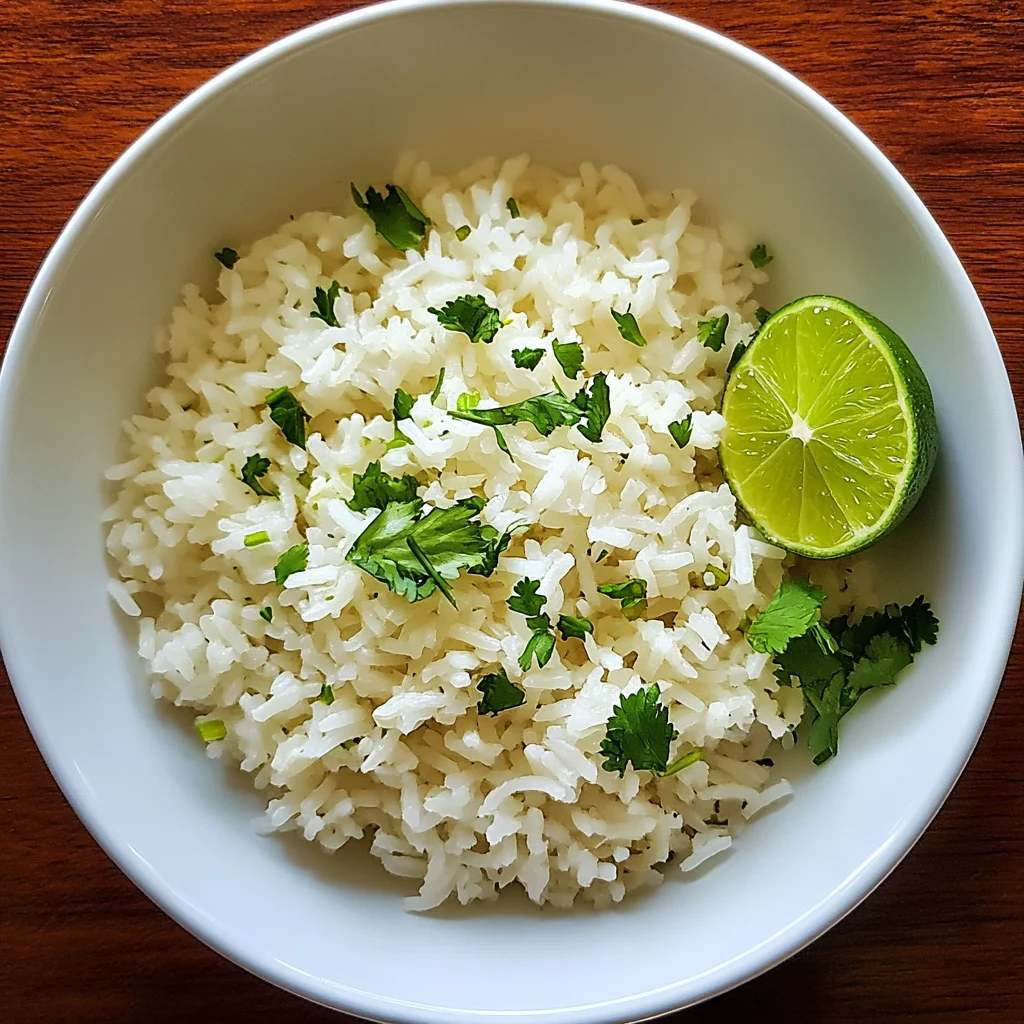 Cilantro Lime Rice