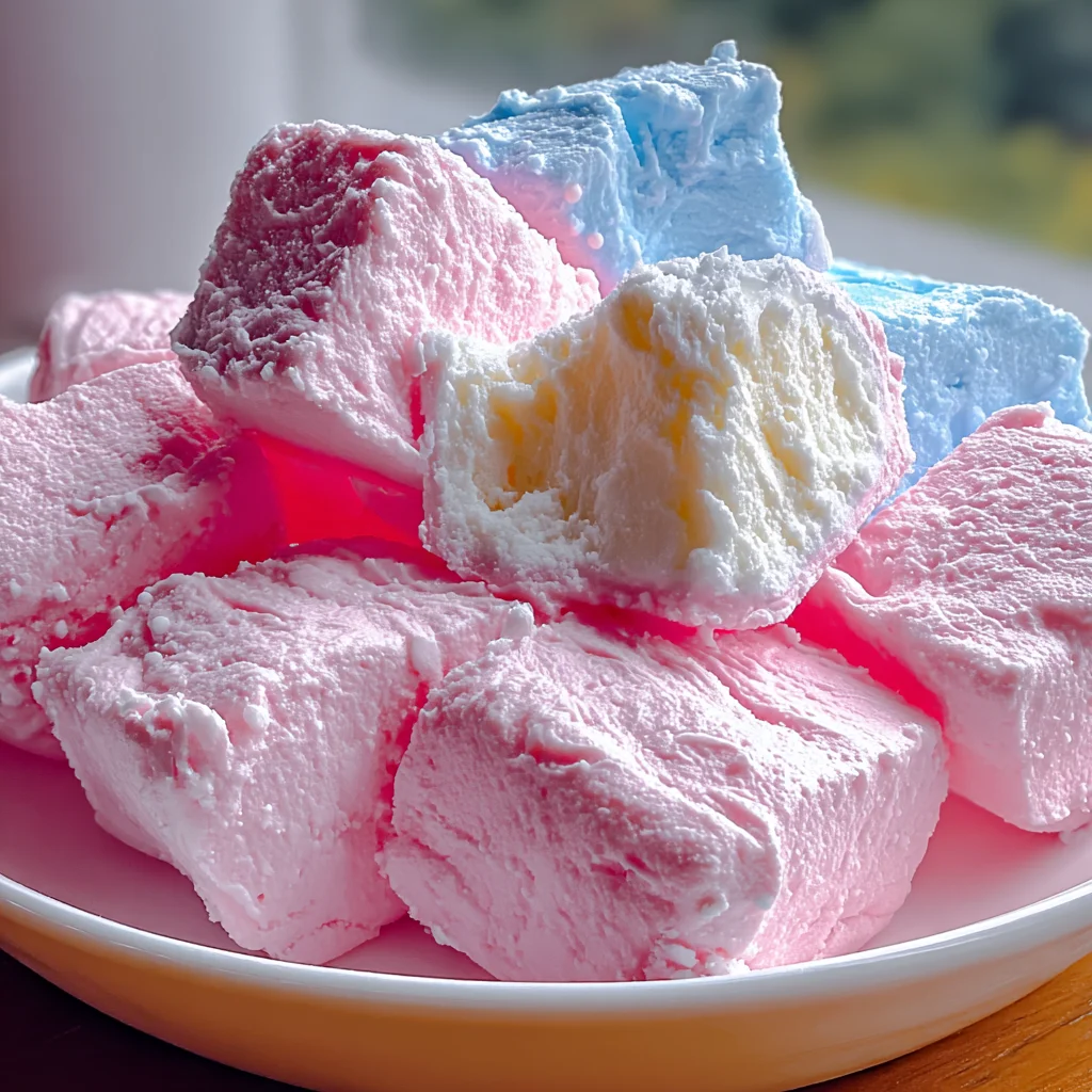 Fluffy Cotton Candy Fudge