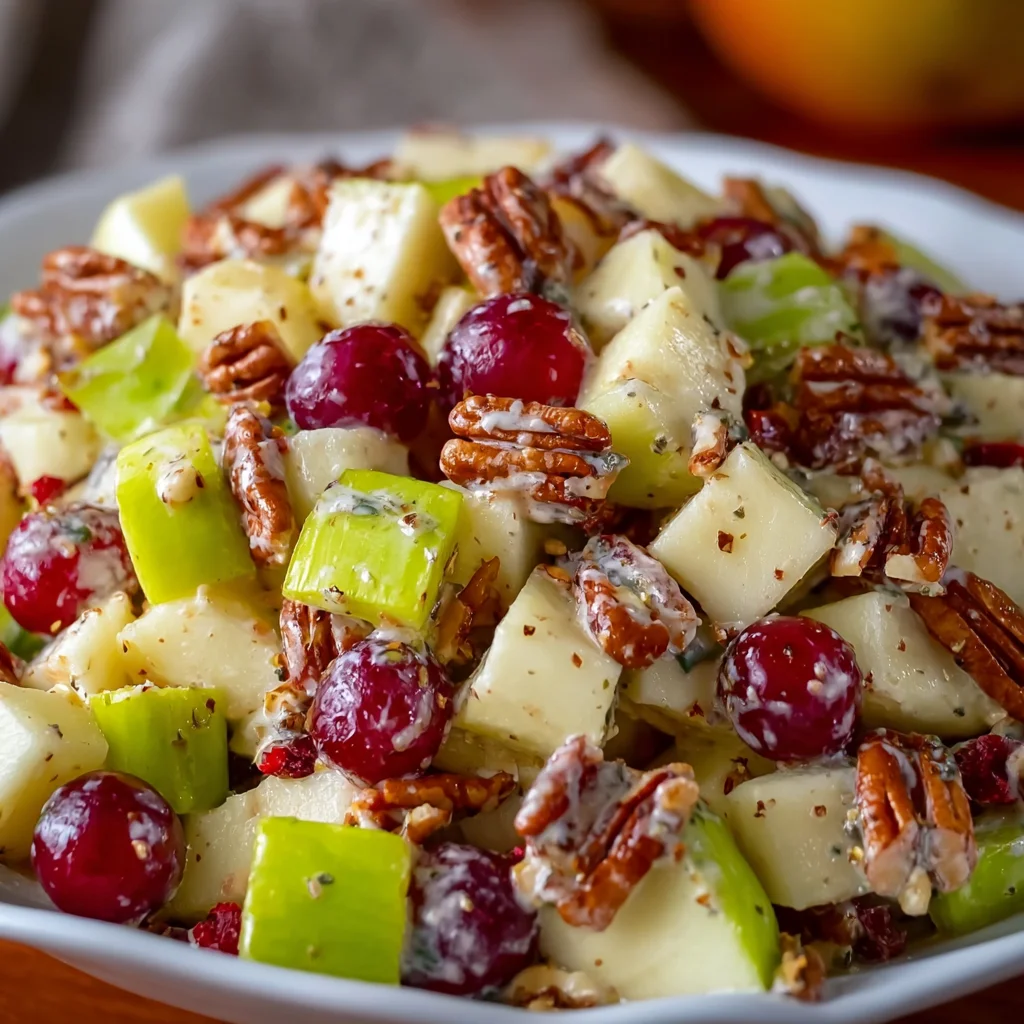 Apple Salad – A Crisp & Refreshing Delight
