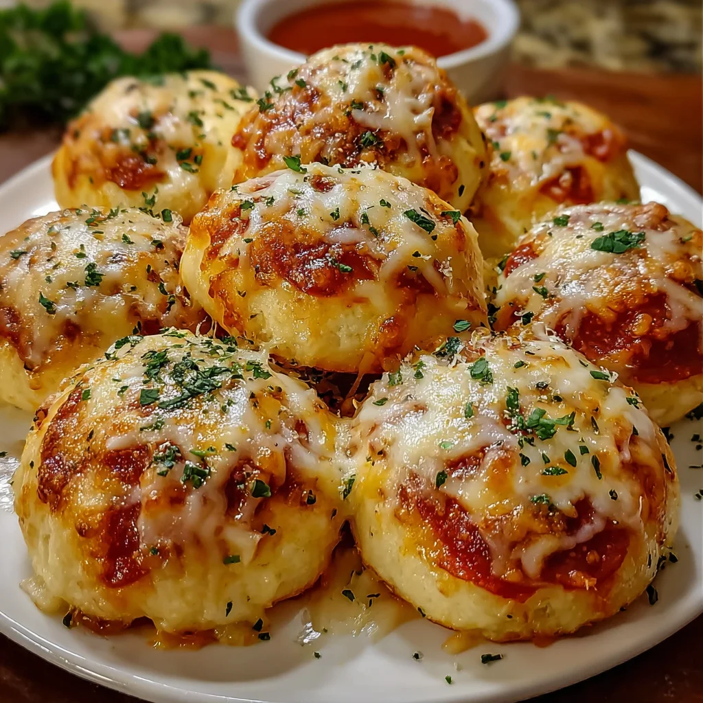 Cheesy Pepperoni Pizza Bombs – A Bite-Sized Flavor Explosion